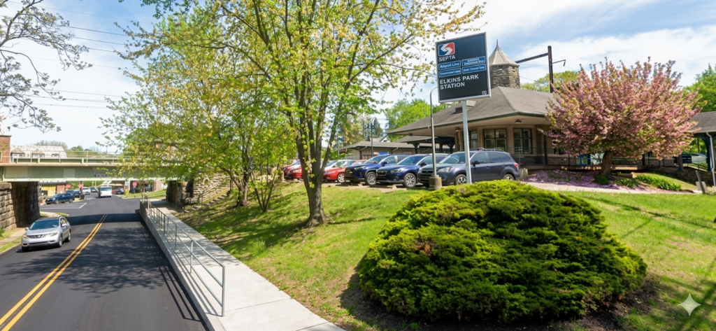 Elkins Park SEPTA train station