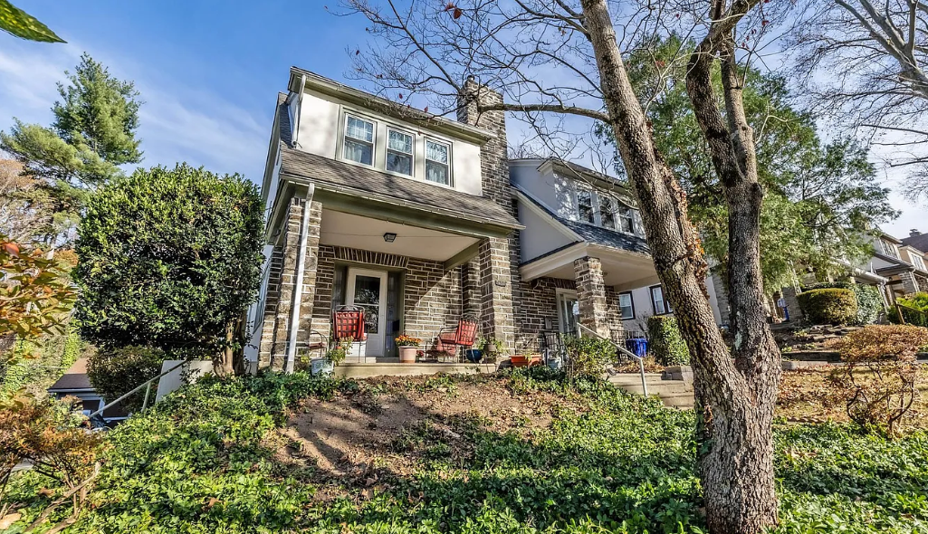 A beautiful example of classic suburban architecture in Elkins Park, PA